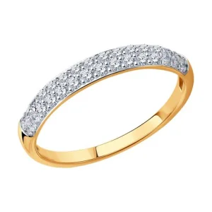 Кольцо Sokolov и Diamant золото 017149 (Sokolov и Diamant, Россия)