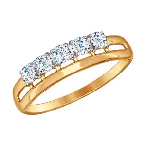 Кольцо Sokolov и Diamant золото 017170-4 (Sokolov и Diamant, Россия)
