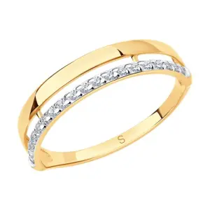 Кольцо Sokolov и Diamant золото 017185 (Sokolov и Diamant, Россия)