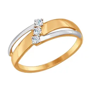 Кольцо Sokolov и Diamant золото 017220 (Sokolov и Diamant, Россия)