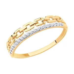 Кольцо Sokolov и Diamant золото 017231 (Sokolov и Diamant, Россия)