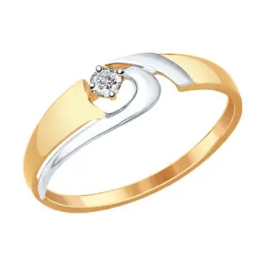 Кольцо Sokolov и Diamant золото 017280-4 (Sokolov и Diamant, Россия)