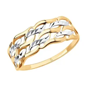 Кольцо Sokolov и Diamant золото 017310 (Sokolov и Diamant, Россия)