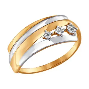 Кольцо Sokolov и Diamant золото 017335-4 (Sokolov и Diamant, Россия)