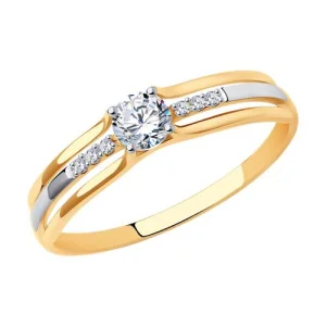 Кольцо Sokolov и Diamant золото 017337 (Sokolov и Diamant, Россия)