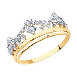 Кольцо Sokolov и Diamant золото 017422 (Sokolov и Diamant, Россия)