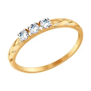 Кольцо Sokolov и Diamant золото 017516 (Sokolov и Diamant, Россия)