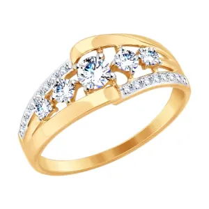 Кольцо Sokolov и Diamant золото 017638 (Sokolov и Diamant, Россия)