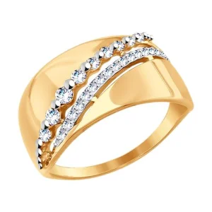 Кольцо Sokolov и Diamant золото 017673 (Sokolov и Diamant, Россия)