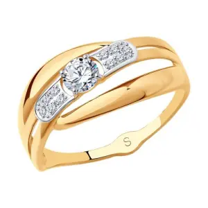 Кольцо Sokolov и Diamant золото 017695 (Sokolov и Diamant, Россия)
