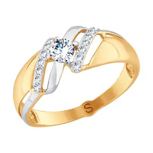 Кольцо Sokolov и Diamant золото 017771 (Sokolov и Diamant, Россия)