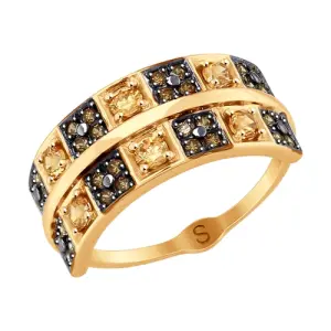 Кольцо Sokolov и Diamant золото 017851-4 (Sokolov и Diamant, Россия)