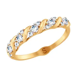 Кольцо Sokolov и Diamant золото 017852-4 (Sokolov и Diamant, Россия)