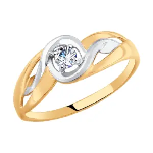 Кольцо Sokolov и Diamant золото 017899 (Sokolov и Diamant, Россия)