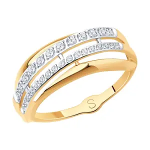 Кольцо Sokolov и Diamant золото 017909-4 (Sokolov и Diamant, Россия)