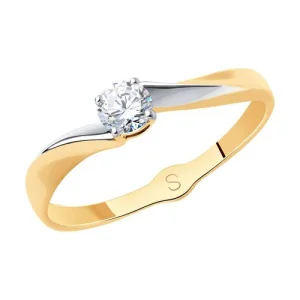 Кольцо Sokolov и Diamant золото 017913 (Sokolov и Diamant, Россия)