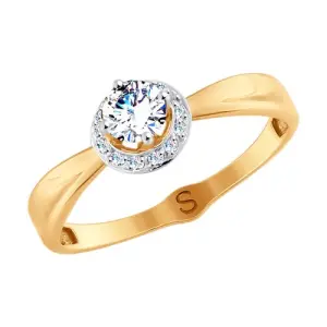 Кольцо Sokolov и Diamant золото 017932-4 (Sokolov и Diamant, Россия)