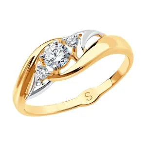 Кольцо Sokolov и Diamant золото 017939-4 (Sokolov и Diamant, Россия)