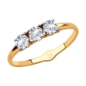 Кольцо Sokolov и Diamant золото 017957 (Sokolov и Diamant, Россия)