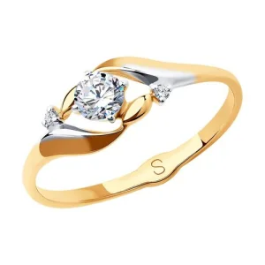 Кольцо Sokolov и Diamant золото 017991 (Sokolov и Diamant, Россия)