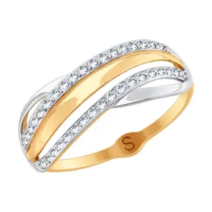 Кольцо Sokolov и Diamant золото 018026 (Sokolov и Diamant, Россия)