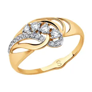 Кольцо Sokolov и Diamant золото 018035-4 (Sokolov и Diamant, Россия)