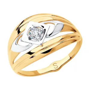 Кольцо Sokolov и Diamant золото 018105-4 (Sokolov и Diamant, Россия)