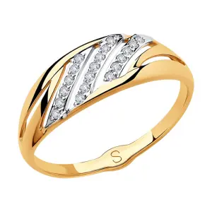 Кольцо Sokolov и Diamant золото 018113 (Sokolov и Diamant, Россия)