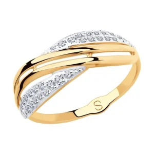 Кольцо Sokolov и Diamant золото 018124 (Sokolov и Diamant, Россия)