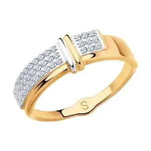 Кольцо Sokolov и Diamant золото 018126-4 (Sokolov и Diamant, Россия)