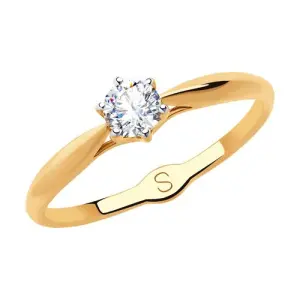 Кольцо Sokolov и Diamant золото 018177 (Sokolov и Diamant, Россия)