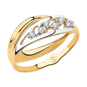 Кольцо Sokolov и Diamant золото 018178 (Sokolov и Diamant, Россия)