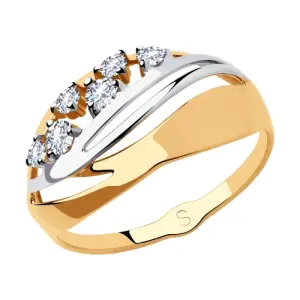 Кольцо Sokolov и Diamant золото 018187 (Sokolov и Diamant, Россия)