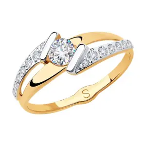 Кольцо Sokolov и Diamant золото 018208 (Sokolov и Diamant, Россия)