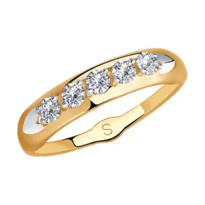 Кольцо Sokolov и Diamant золото 018241 (Sokolov и Diamant, Россия)