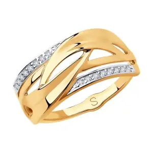 Кольцо Sokolov и Diamant золото 018243 (Sokolov и Diamant, Россия)