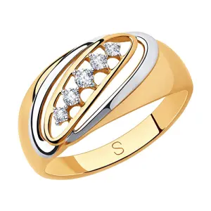 Кольцо Sokolov и Diamant золото 018252 (Sokolov и Diamant, Россия)