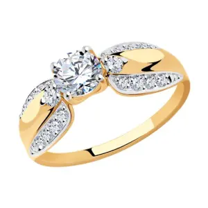Кольцо Sokolov и Diamant золото 018317-4 (Sokolov и Diamant, Россия)