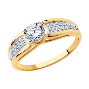Кольцо Sokolov и Diamant золото 018337 (Sokolov и Diamant, Россия)