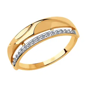 Кольцо Sokolov и Diamant золото 018367 (Sokolov и Diamant, Россия)