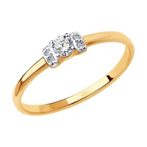 Кольцо Sokolov и Diamant золото 018409-4 (Sokolov и Diamant, Россия)