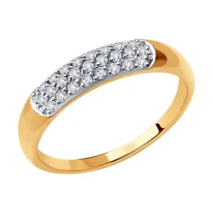 Кольцо Sokolov и Diamant золото 018433-4 (Sokolov и Diamant, Россия)