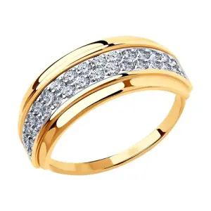 Кольцо Sokolov и Diamant золото 018443-4 (Sokolov и Diamant, Россия)