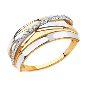 Кольцо Sokolov и Diamant золото 018451-4 (Sokolov и Diamant, Россия)