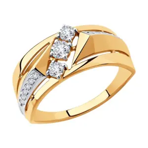 Кольцо Sokolov и Diamant золото 018486 (Sokolov и Diamant, Россия)