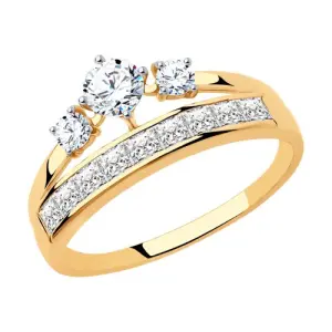 Кольцо Sokolov и Diamant золото 018502-4 (Sokolov и Diamant, Россия)