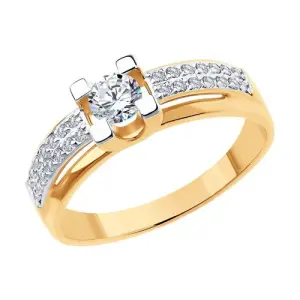 Кольцо Sokolov и Diamant золото 018509 (Sokolov и Diamant, Россия)