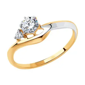 Кольцо Sokolov и Diamant золото 018527 (Sokolov и Diamant, Россия)