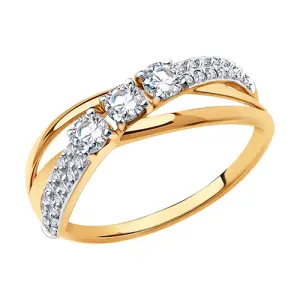 Кольцо Sokolov и Diamant золото 018528 (Sokolov и Diamant, Россия)