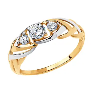 Кольцо Sokolov и Diamant золото 018532 (Sokolov и Diamant, Россия)